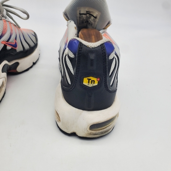 Nike Shoes Youth 7 Women 8.5 Air Max Plus TN GS Platinum Violet Lava 718071 007 - Picture 5 of 14